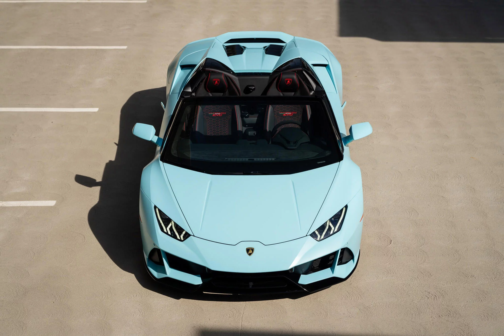 Celeste Fedra Lamborghini Huracán