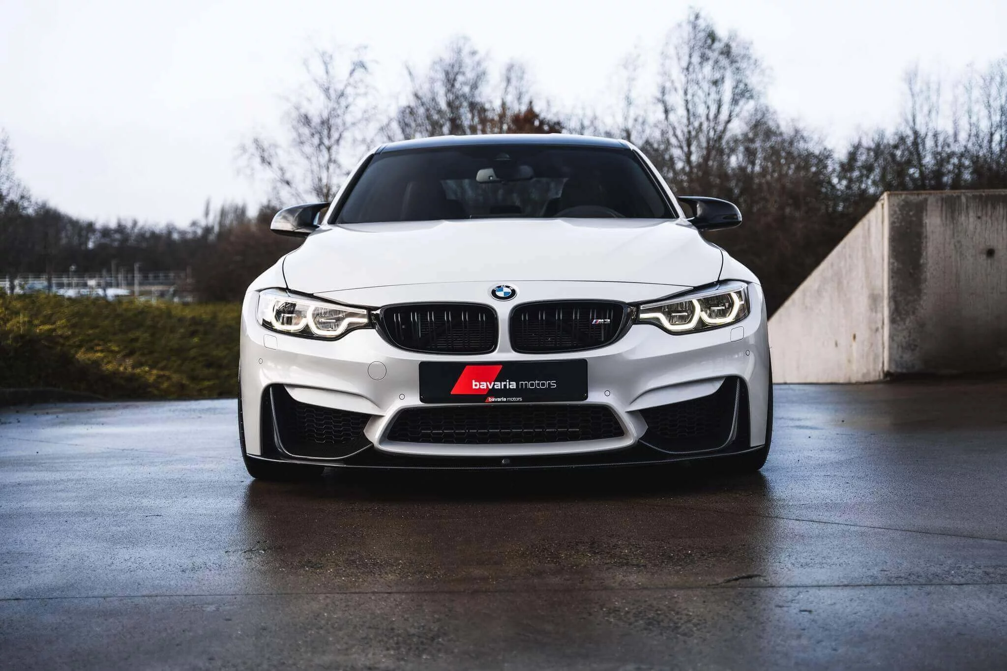 Mineral White BMW M3