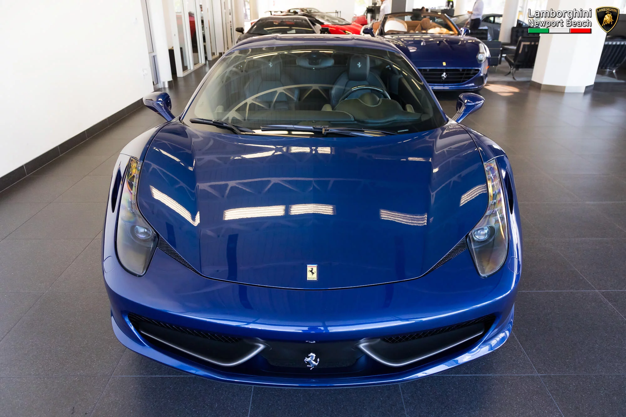 Blu Tour de France Ferrari 458