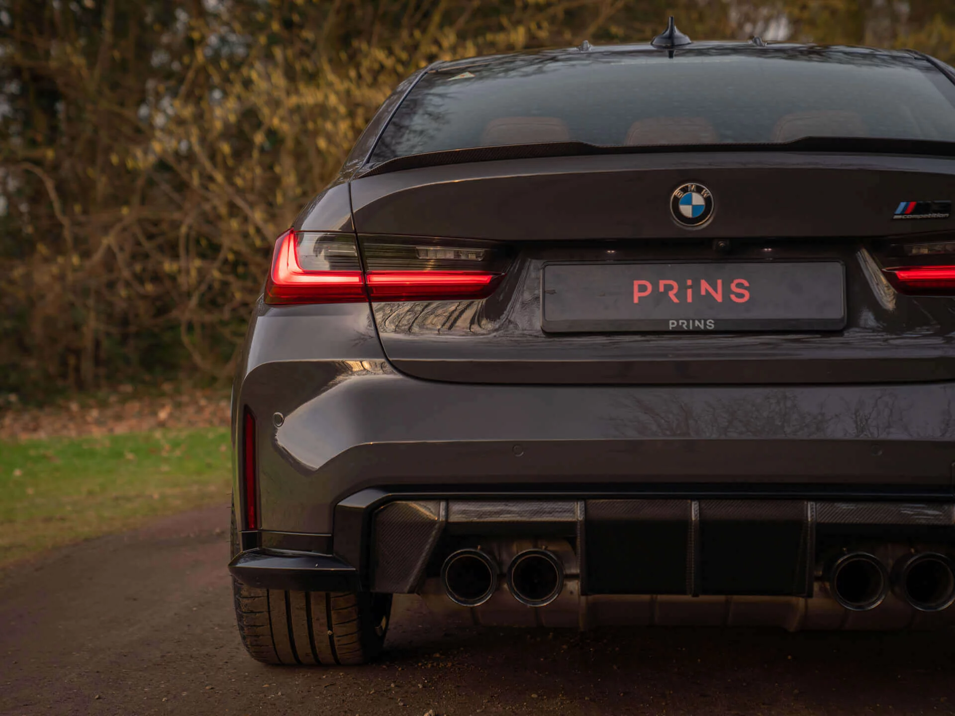 Grey Black BMW M3