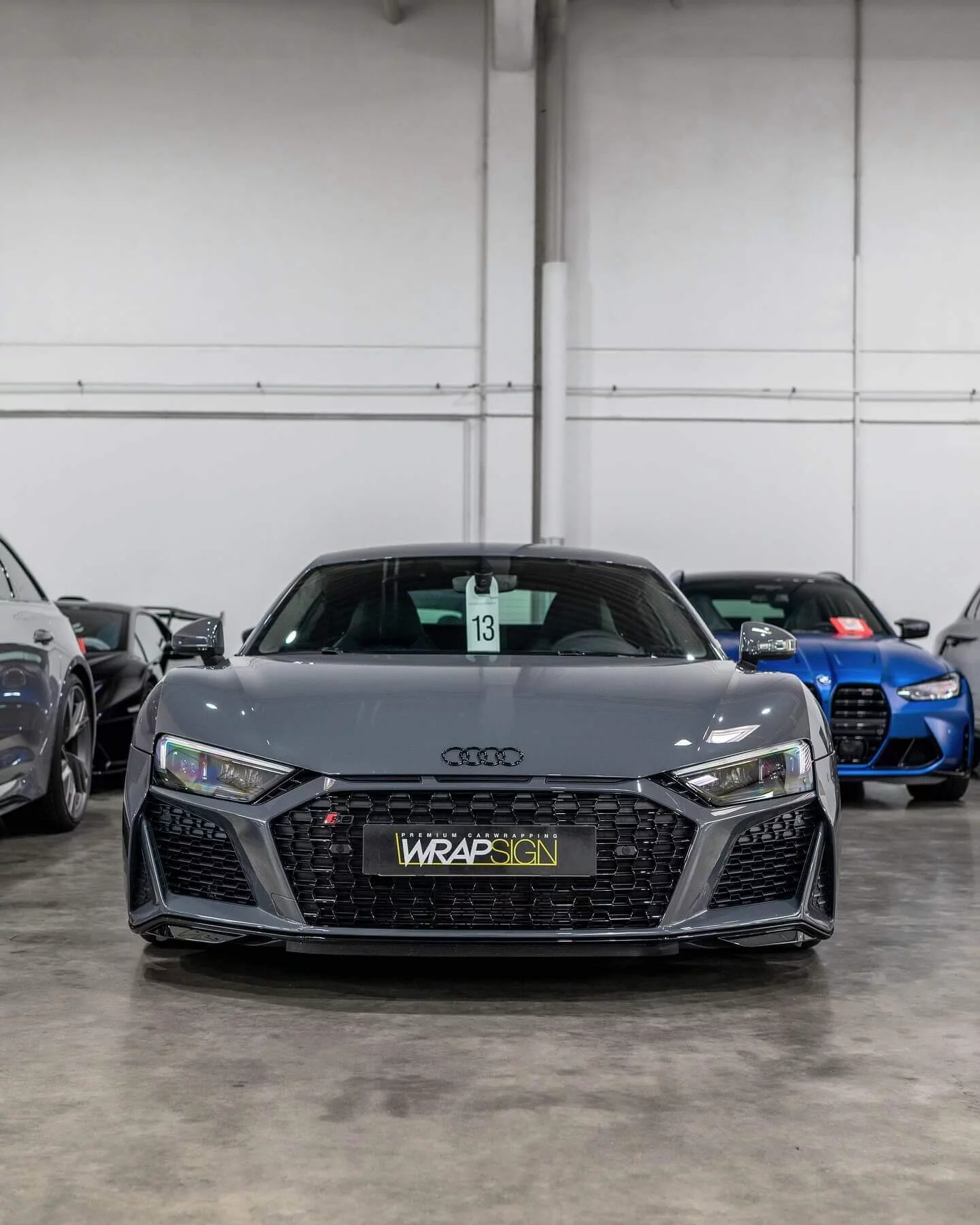 Grigio Telesto Audi R8