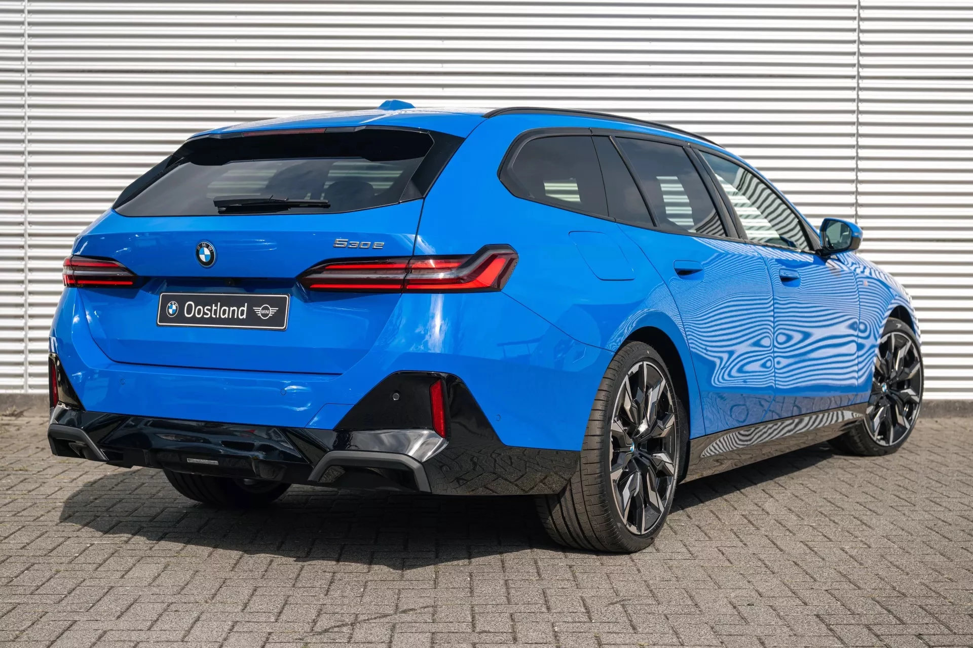Gentian Blue BMW 5 Series