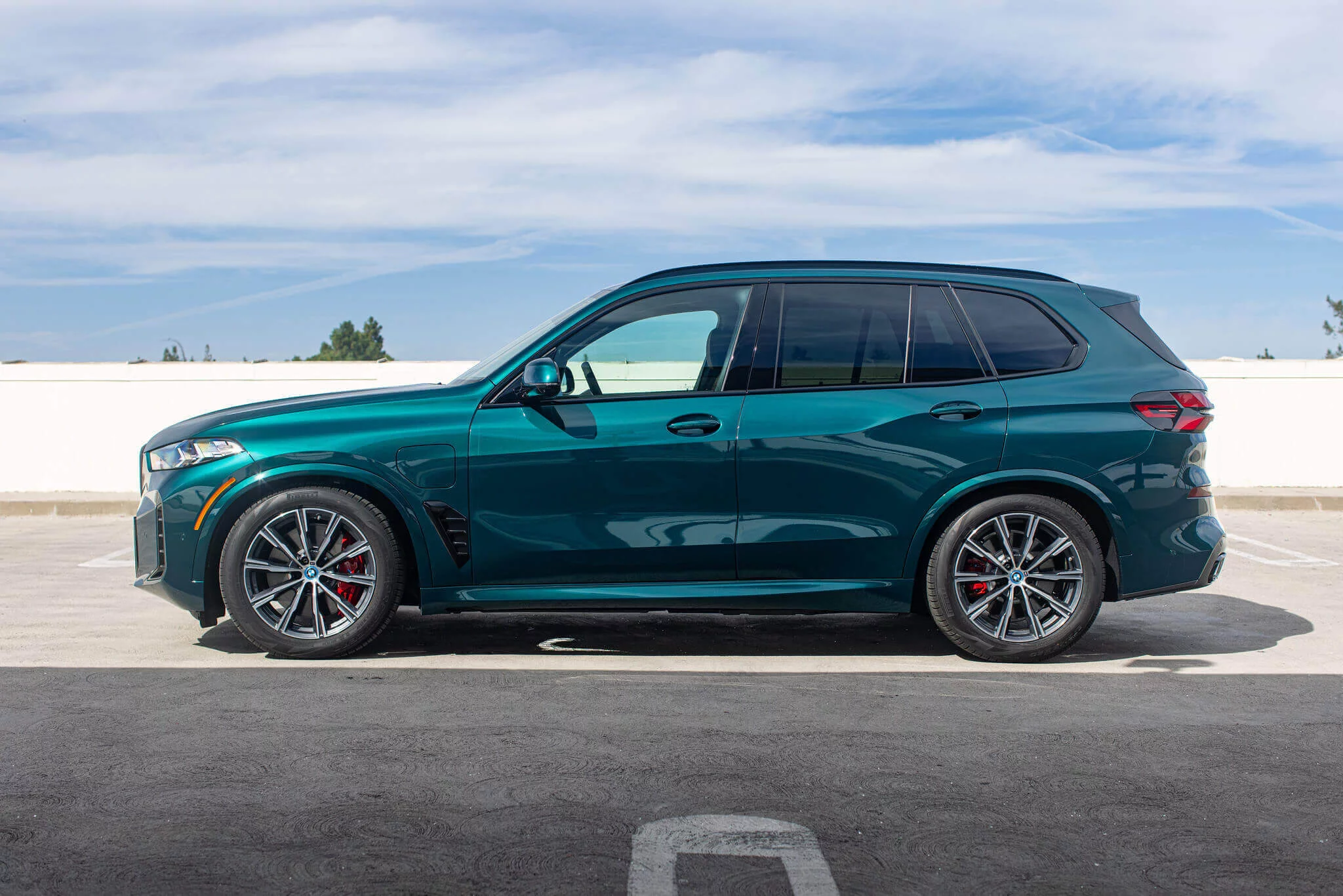 Boston Green BMW X5
