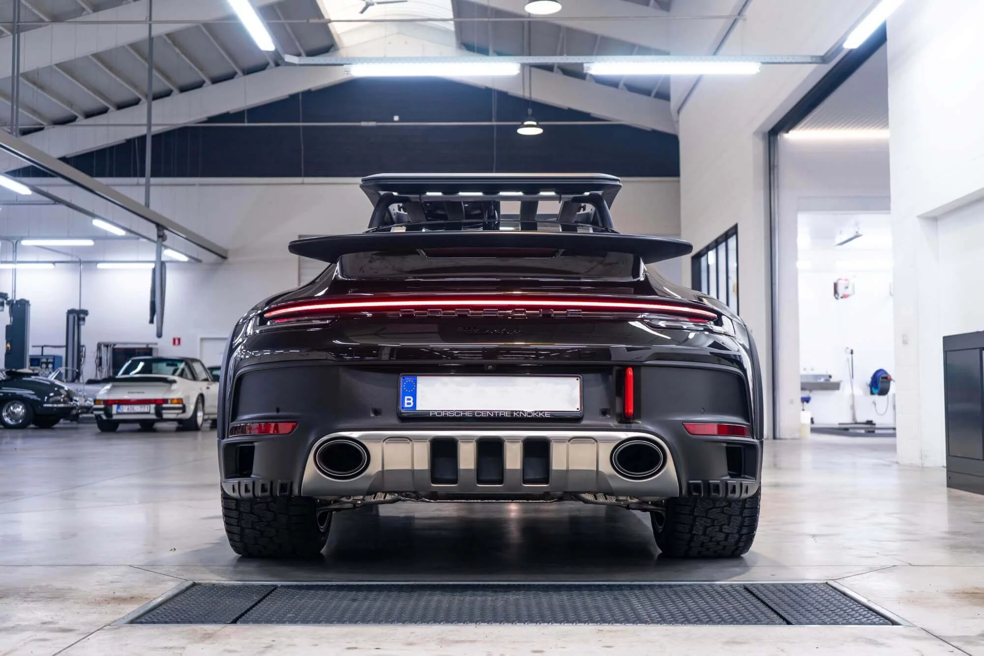 Dark Olive Metallic Porsche 911 Dakar