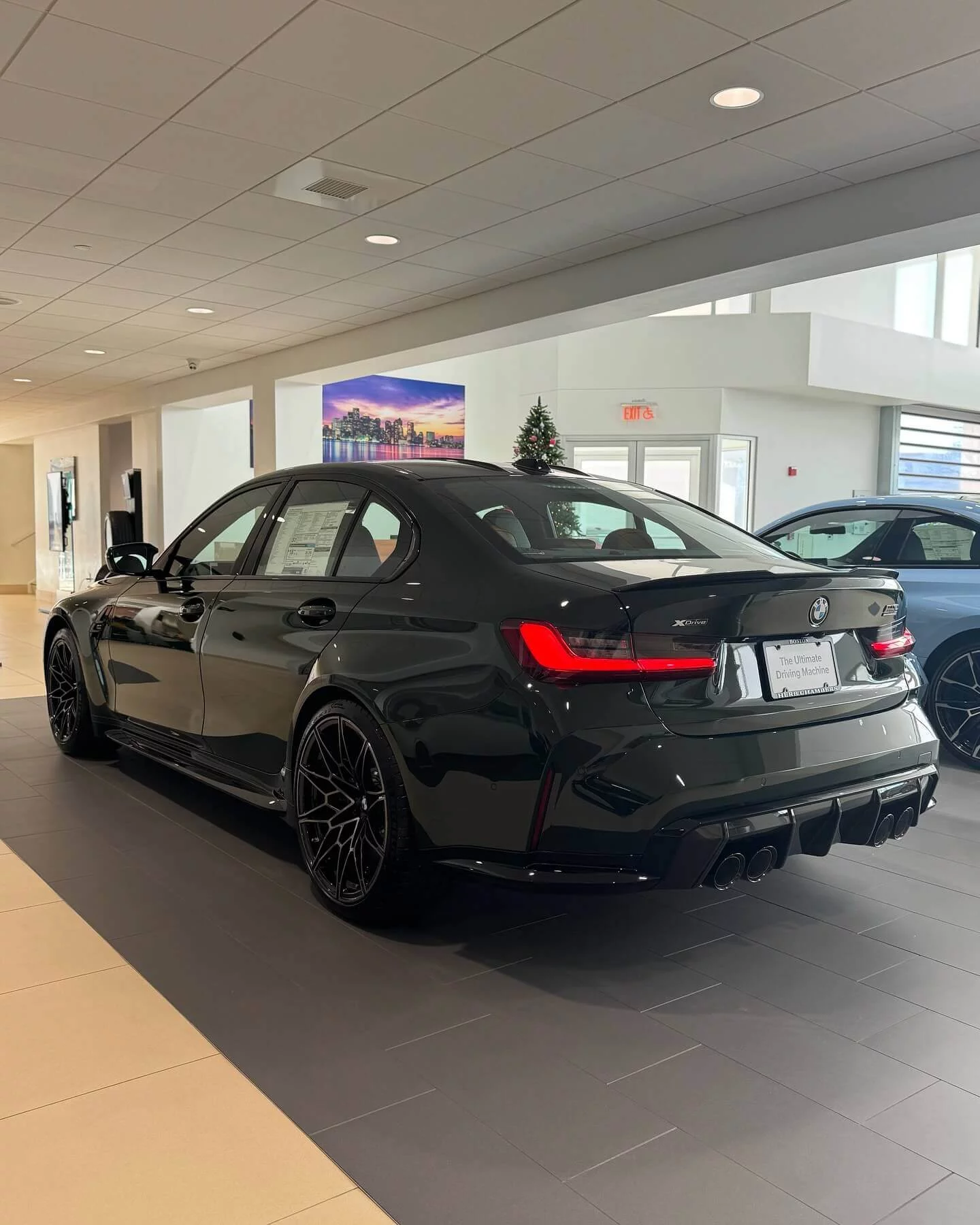 Brewster Green BMW M3