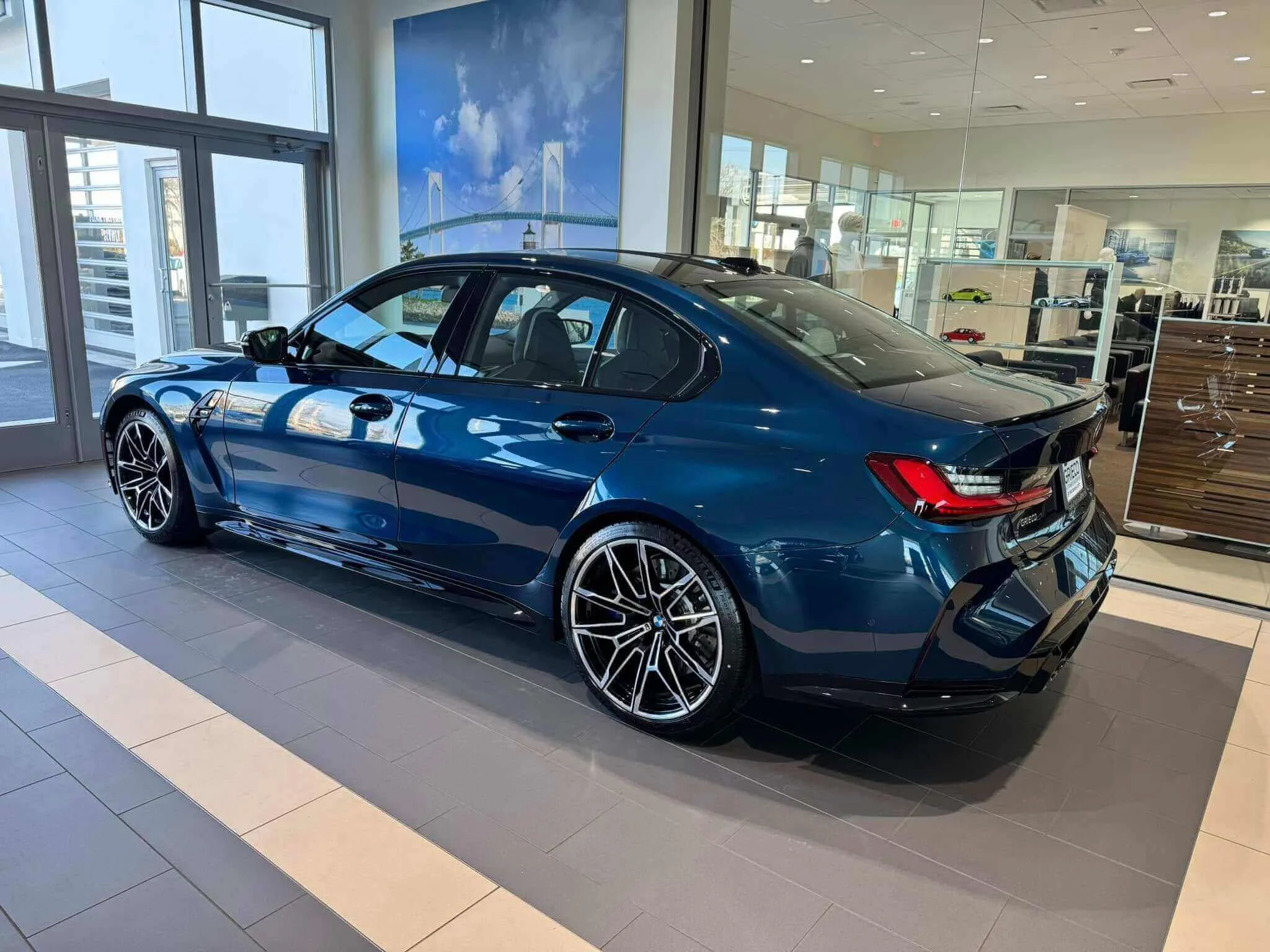 Aegean Blue BMW M3