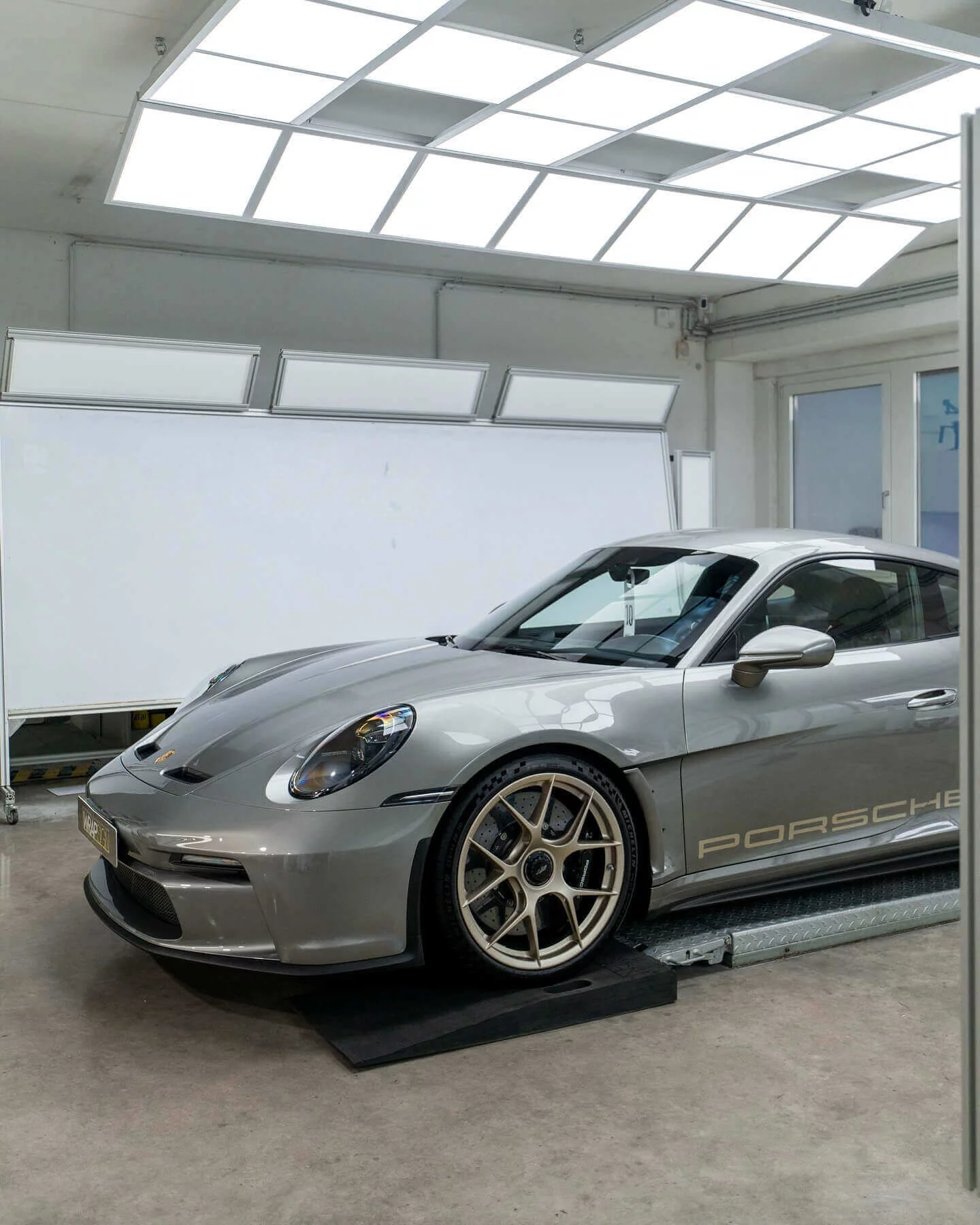Stone Grey Metallic Porsche 911 GT3