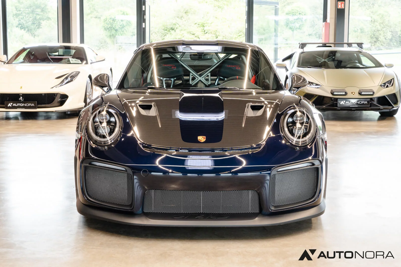 Night Blue Metallic Porsche 911 GT2 RS