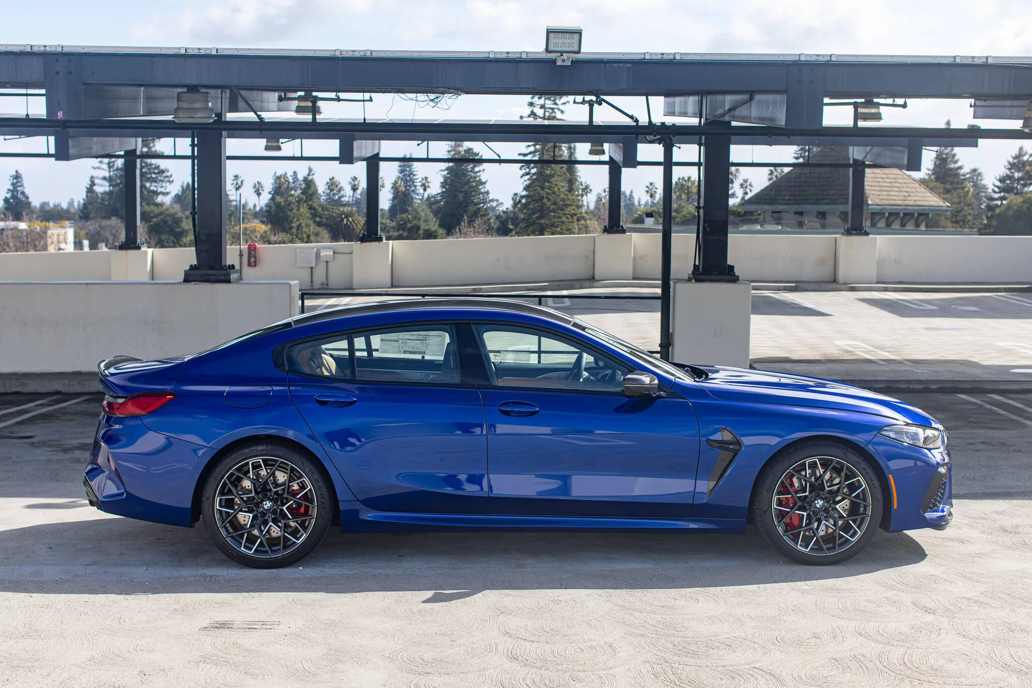 Marina Bay Blue BMW M8