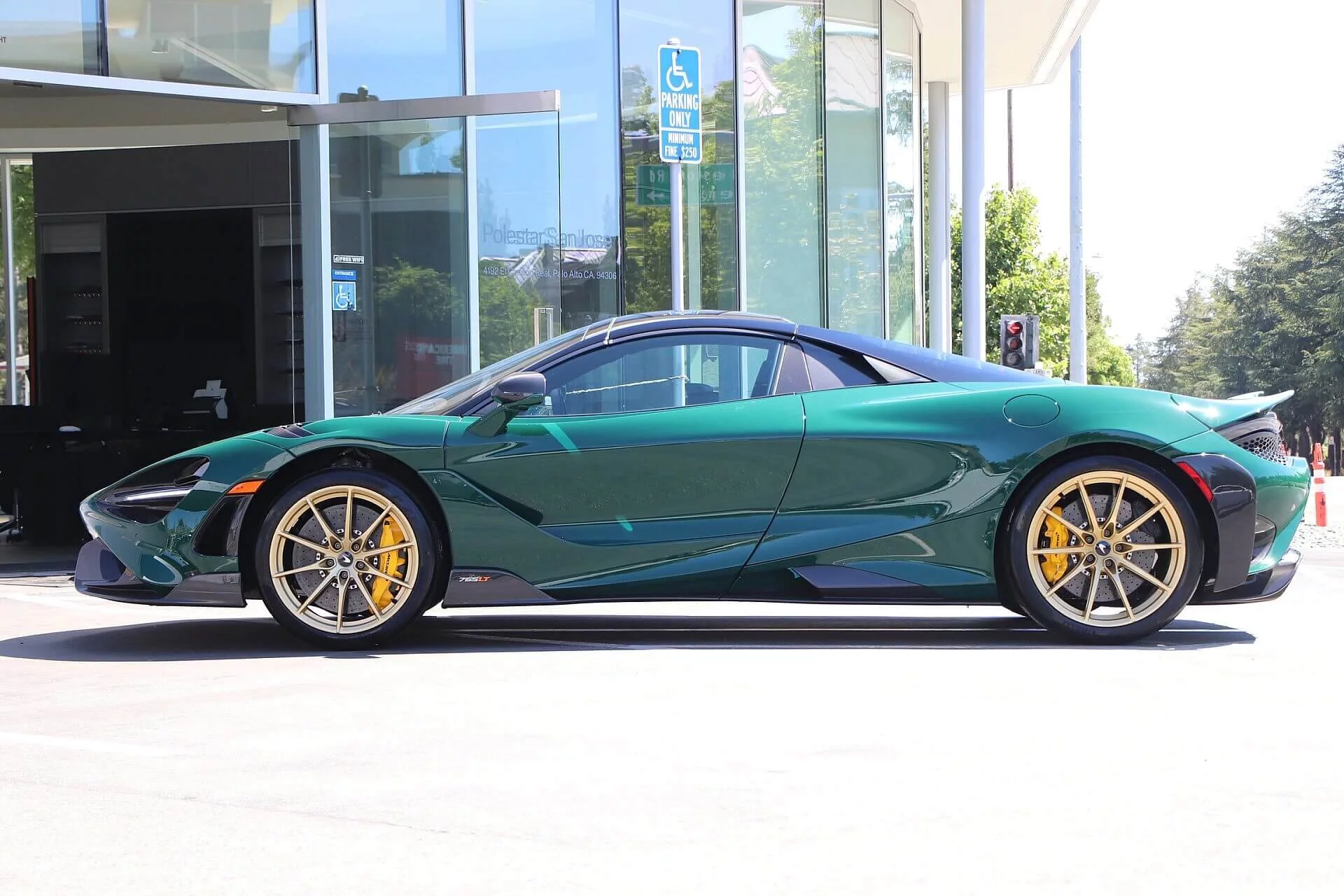 British Racing Green McLaren 765LT