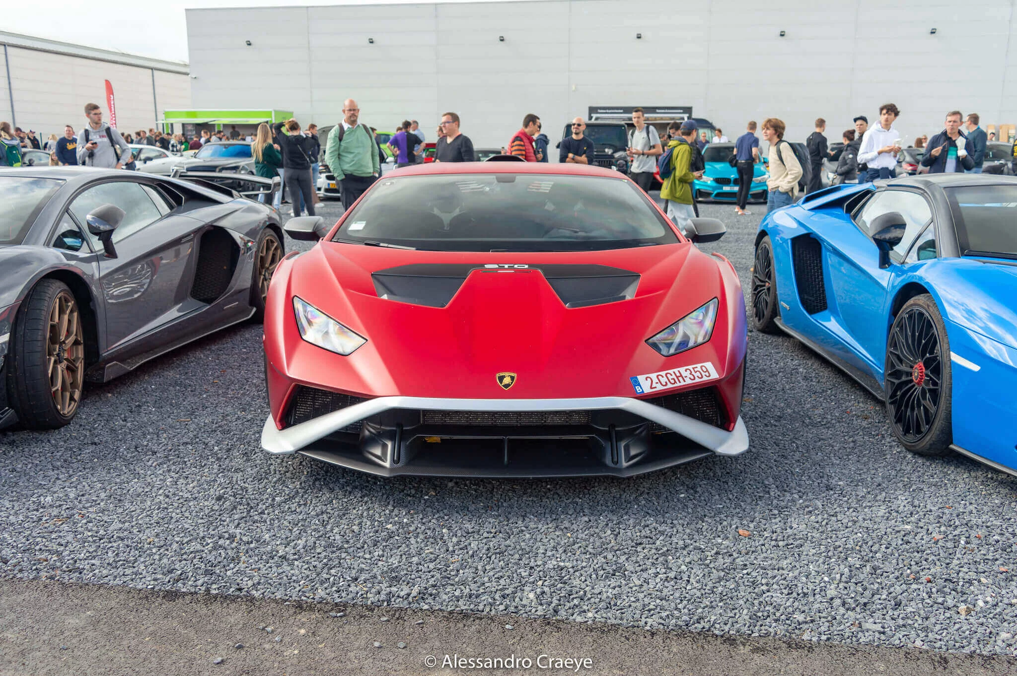 Rosso Pyra Lamborghini Huracán