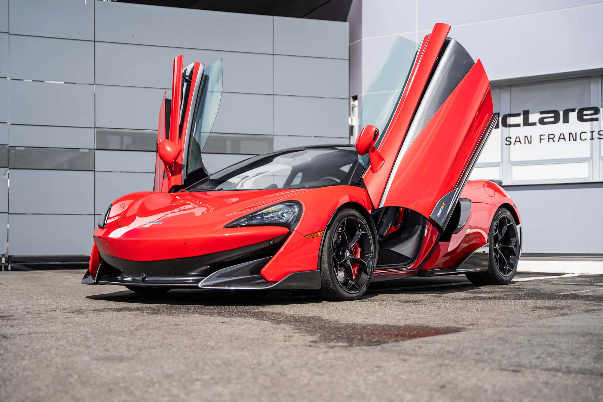 Vermillion Red McLaren 600LT