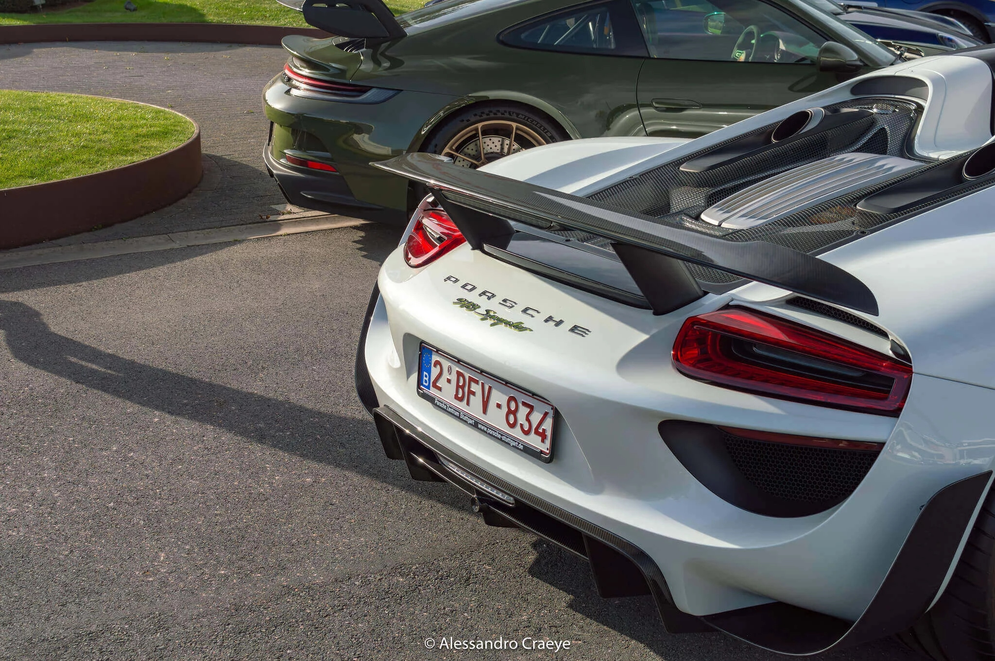 Oryx White Porsche 918 Spyder