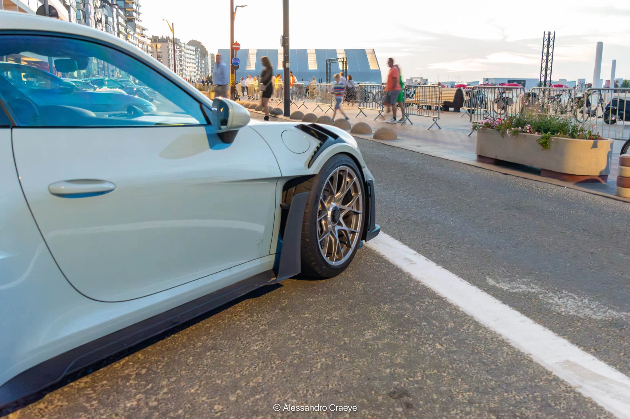 Meissen Blue Porsche 911 GT3 RS