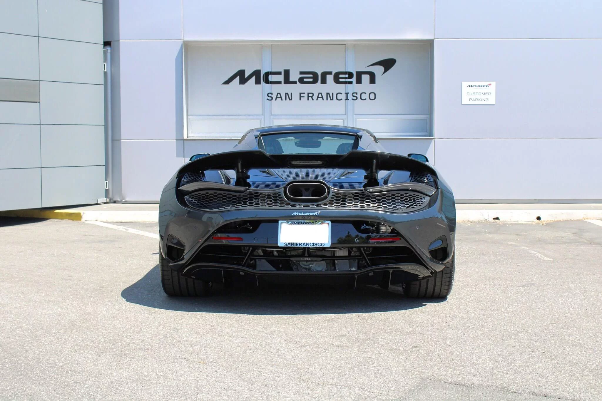 Plateaux Grey McLaren 750S