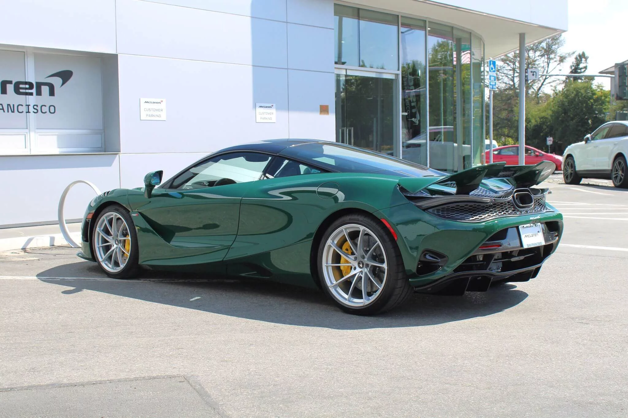 British Racing Green McLaren 750S