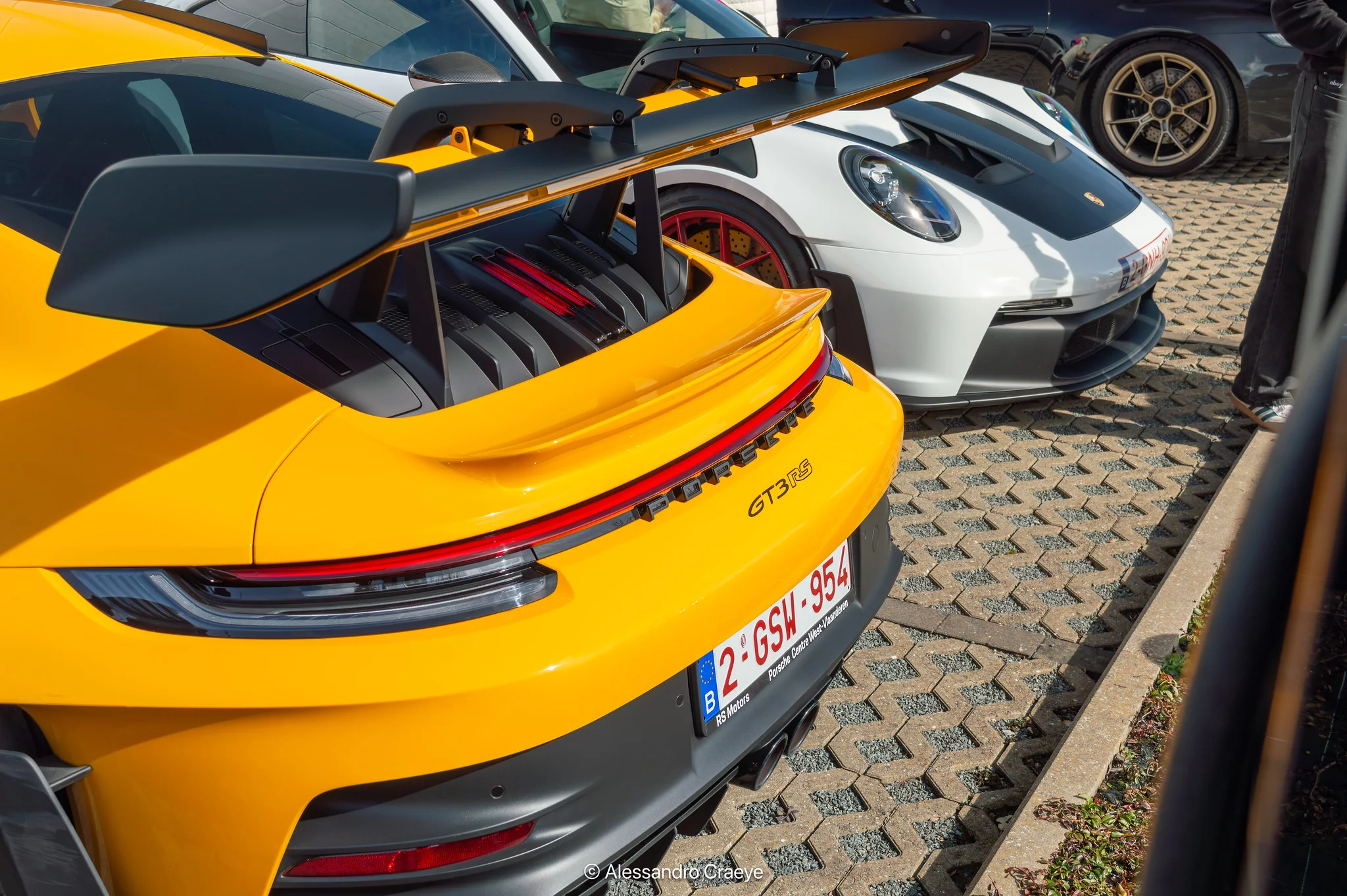 Signal Yellow Porsche 911 GT3 RS