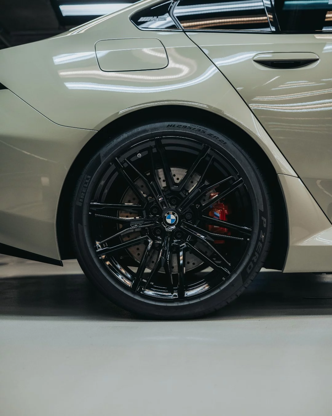 Stone Grey BMW M5