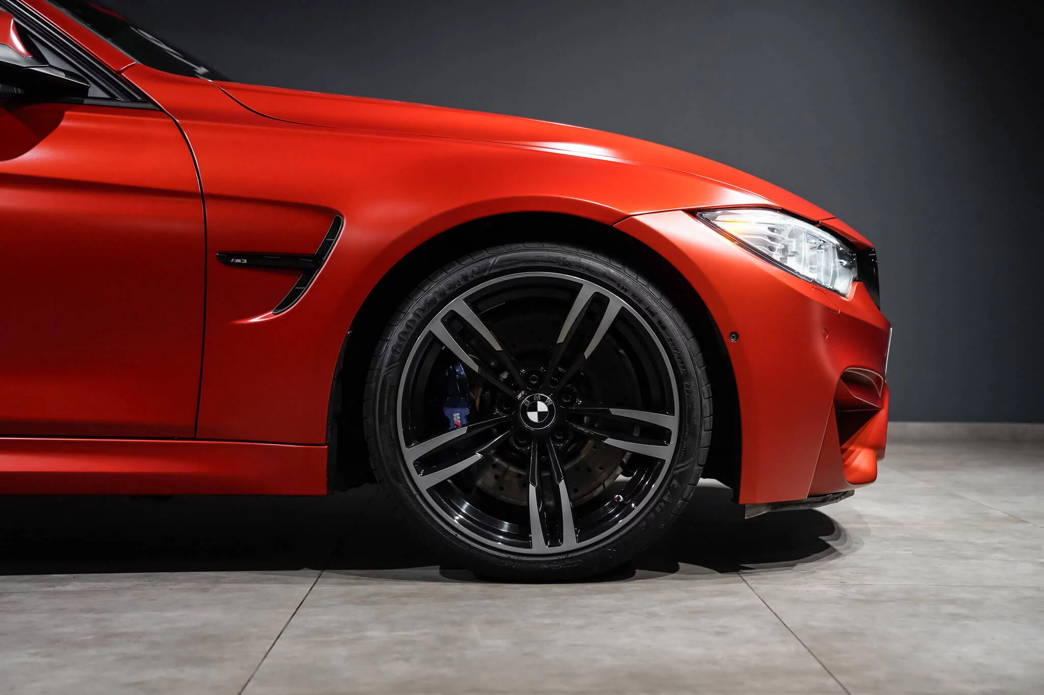 Frozen Red BMW M3