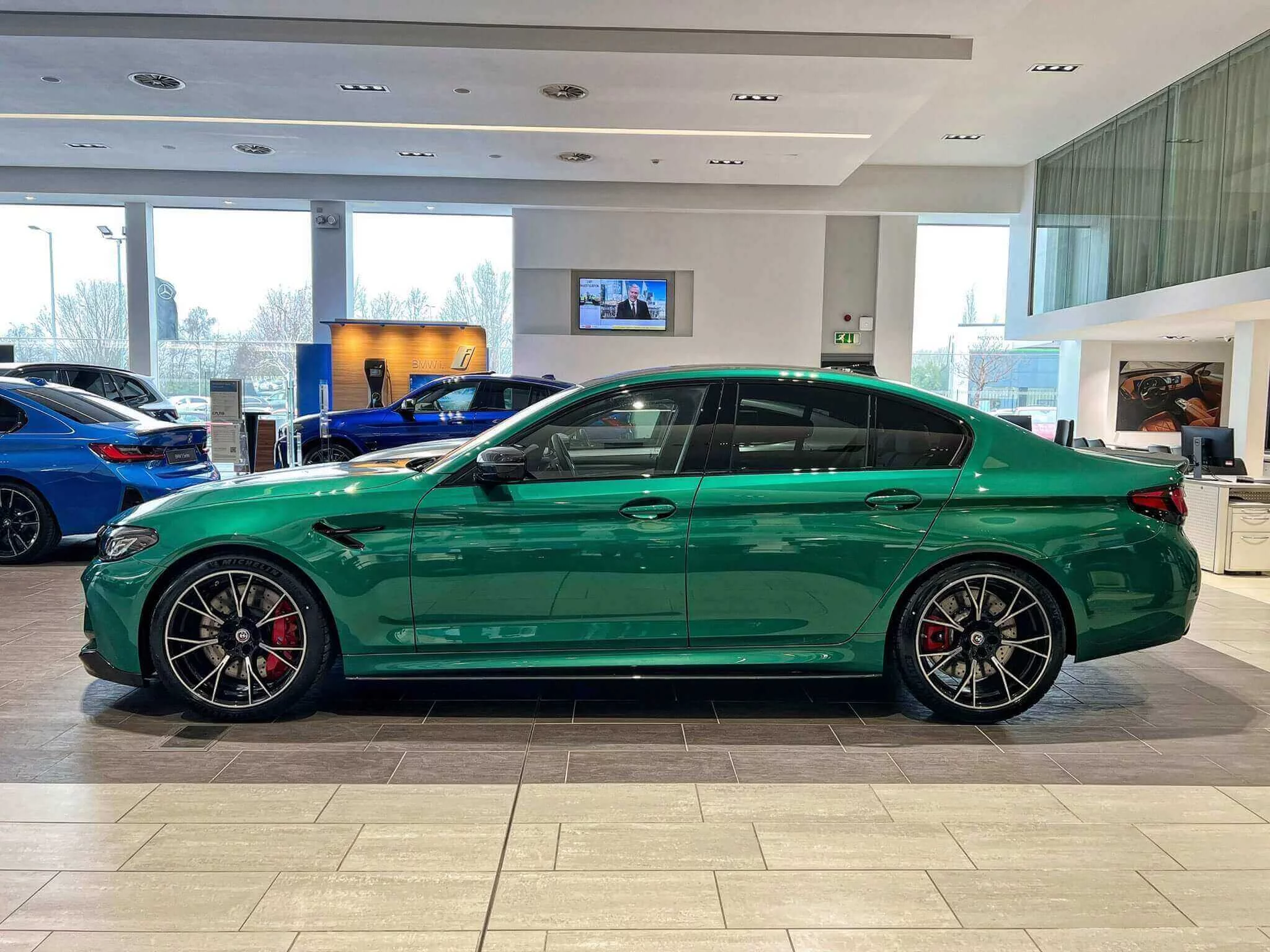 Isle of Man Green BMW M5
