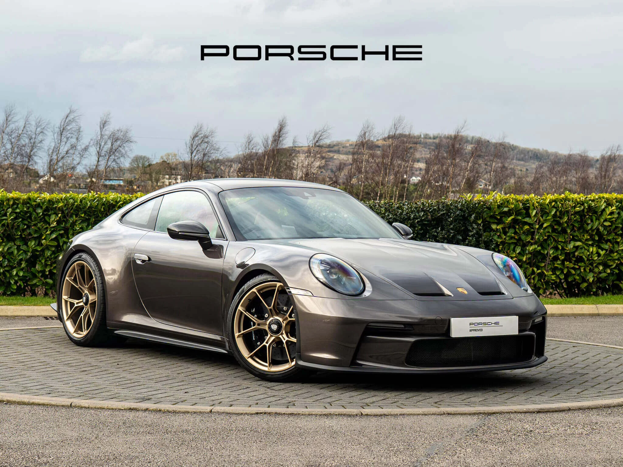 Anthracite Brown Metallic Porsche 911 GT3