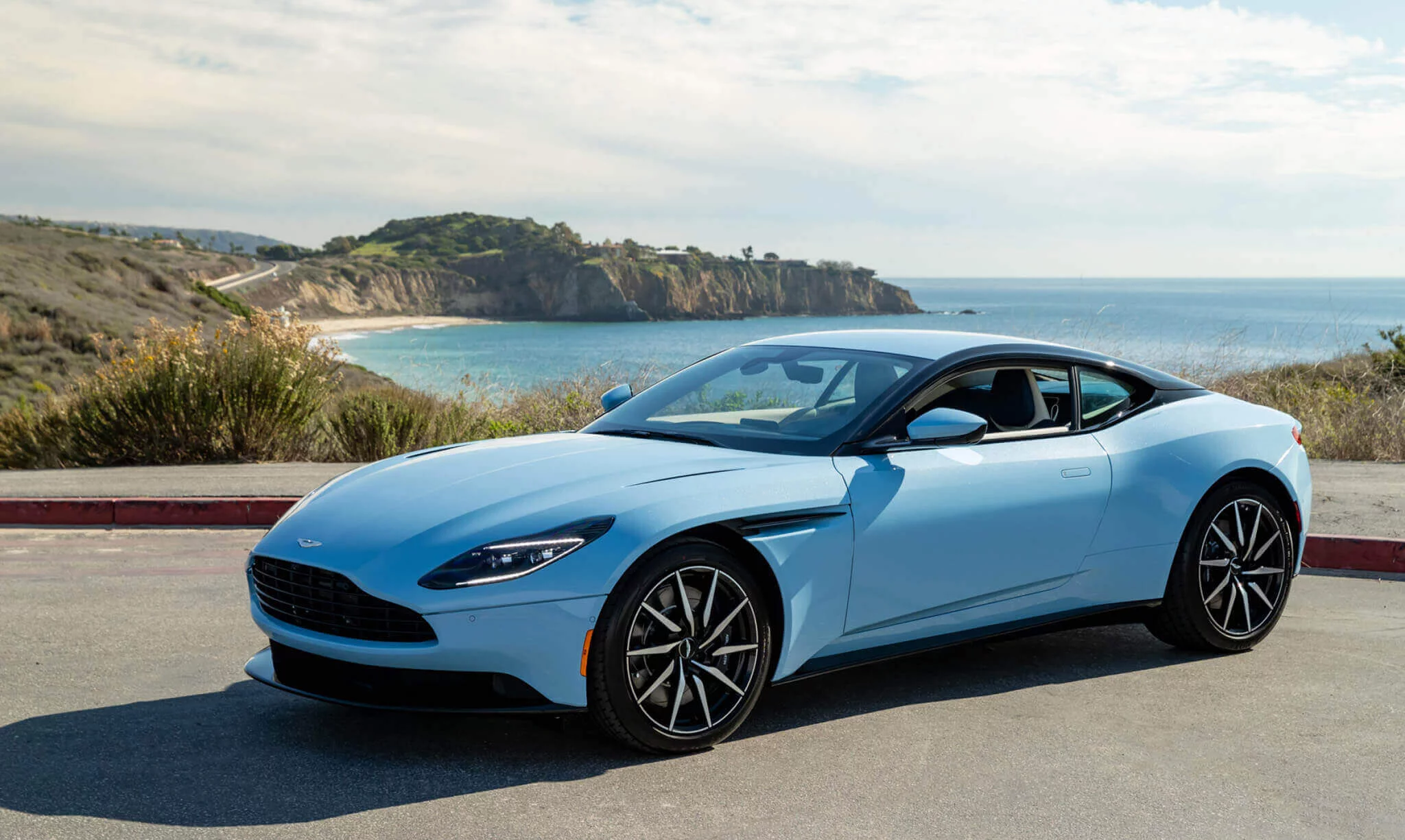 Frosted Glass Blue Aston Martin DB11