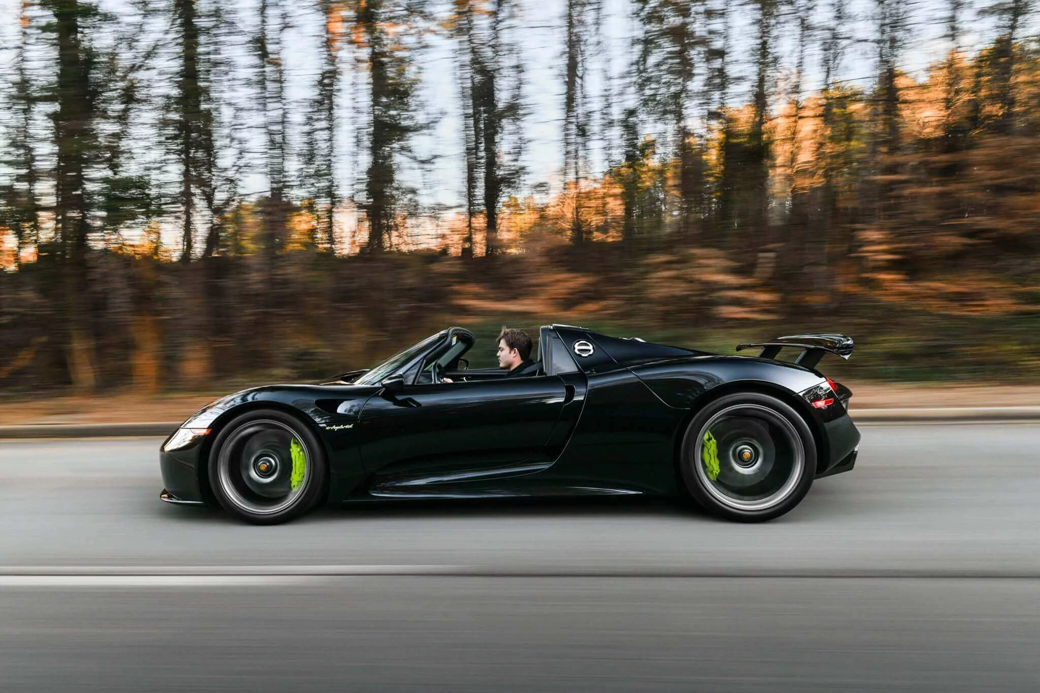 Basalt Black Porsche 918 Spyder