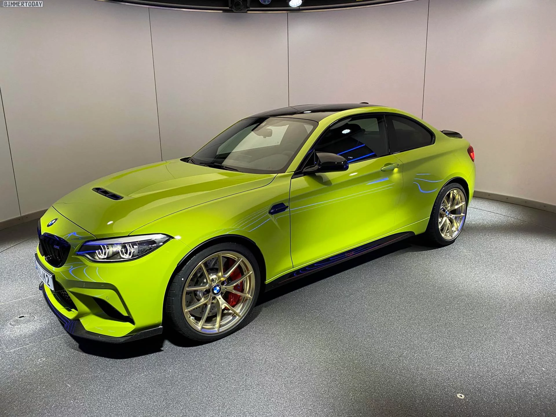 Birch Green BMW M2