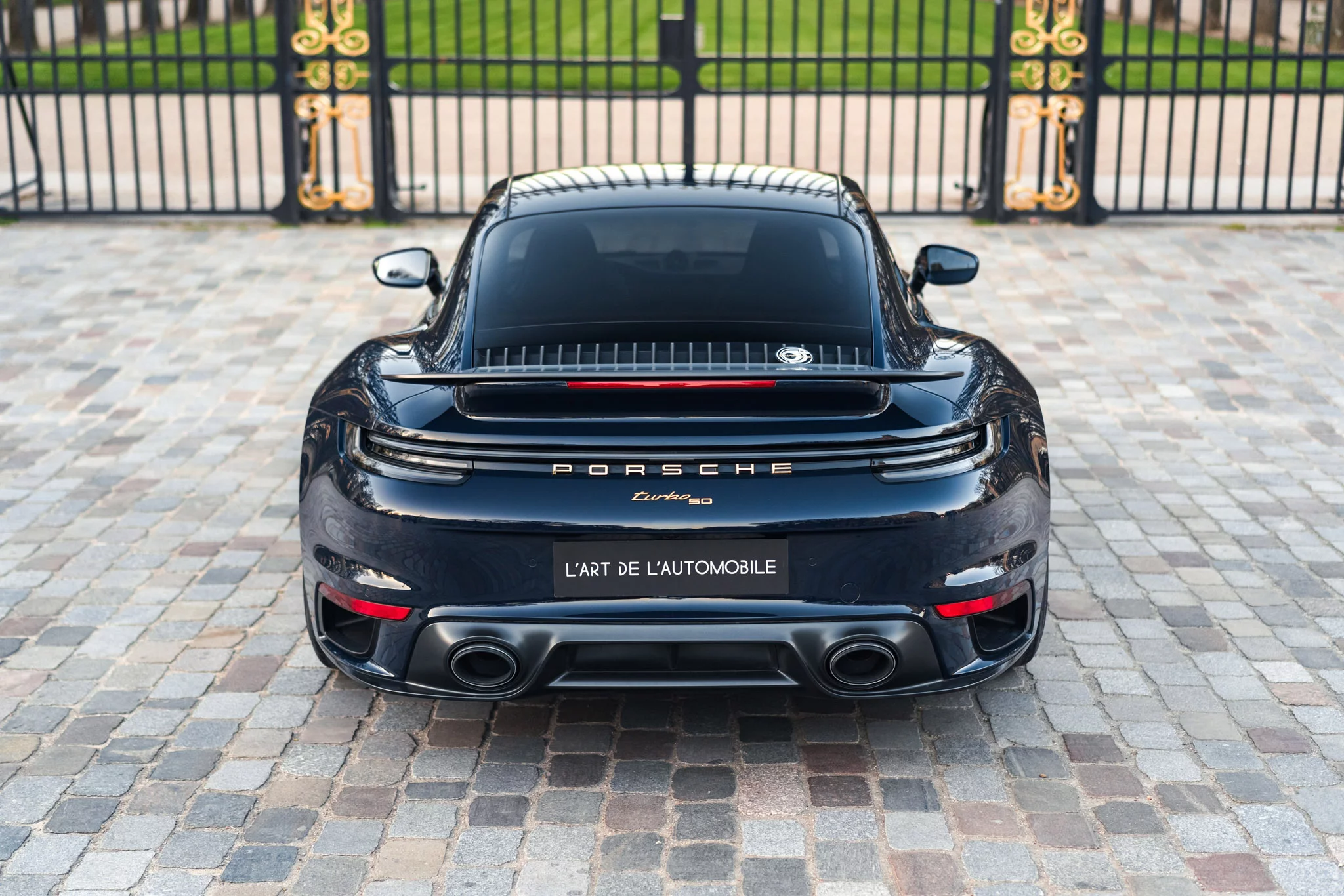 Dark Sea Blue Porsche 911 Turbo