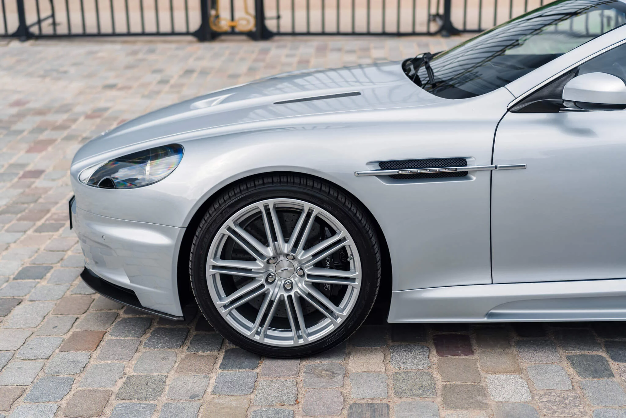 Titanium Silver Aston Martin DBS