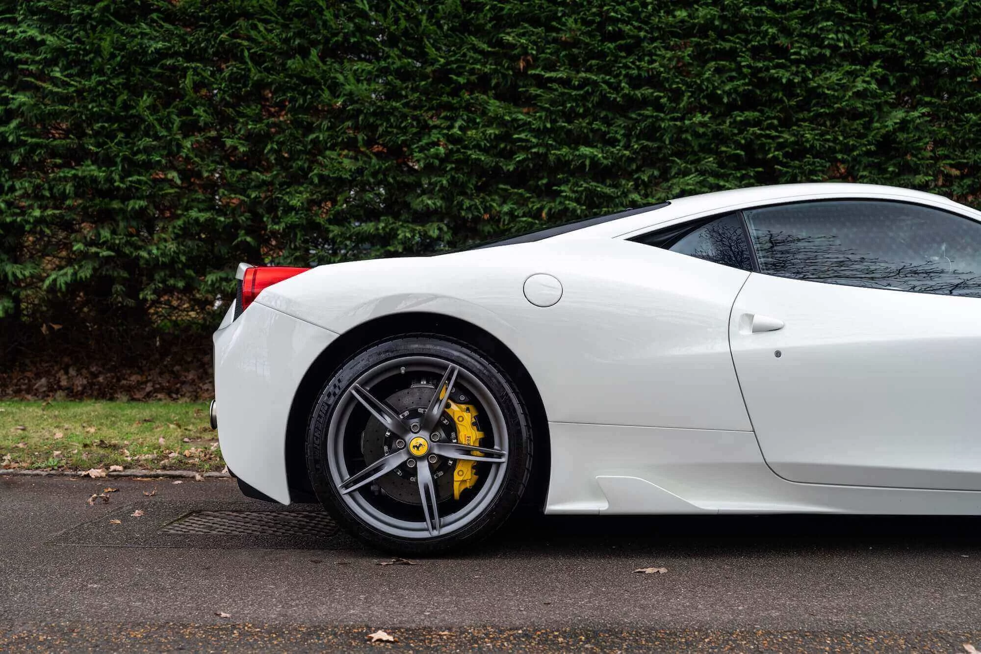 Bianco Avus Ferrari 458