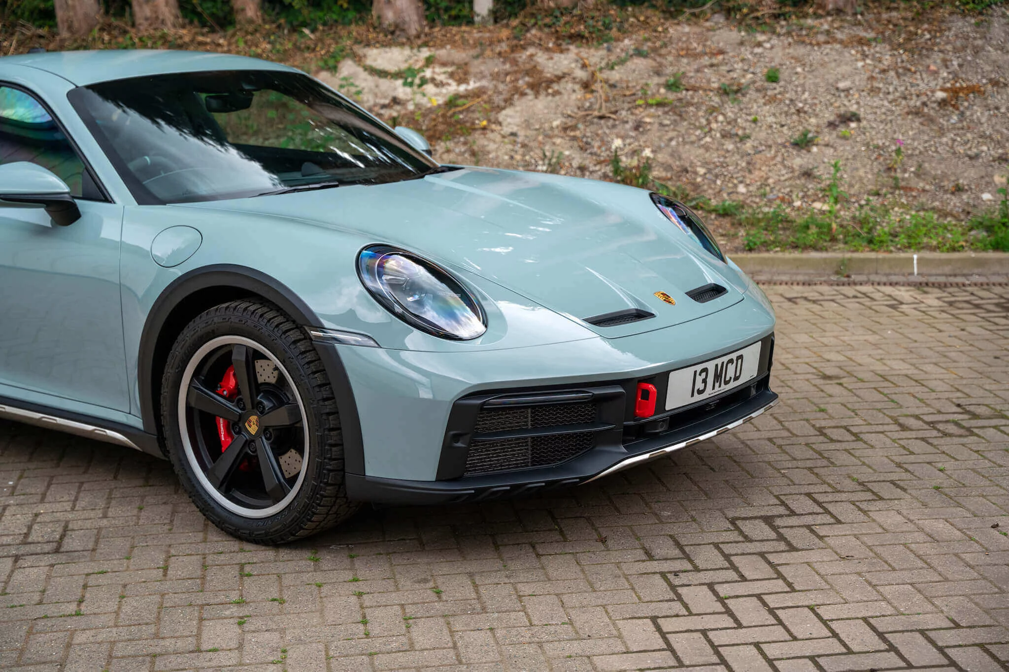 Shade Green Metallic Porsche 911 Dakar