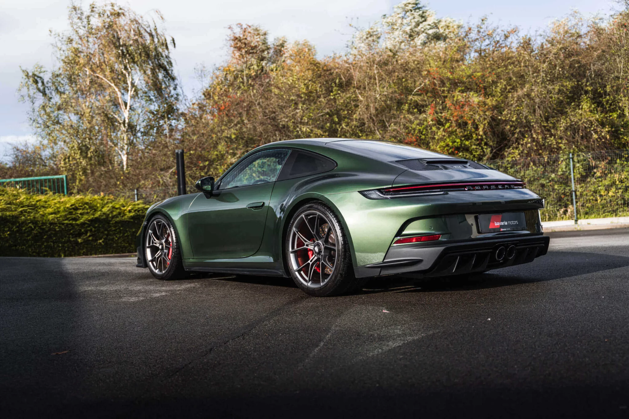 Oak Green Metallic Porsche 911 GT3