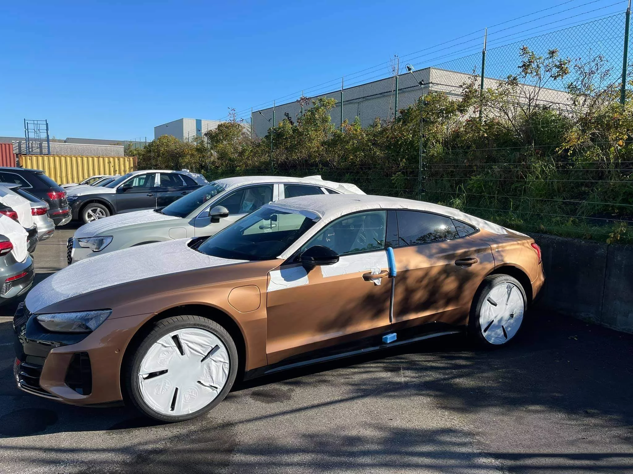 Zanzibar Brown Audi RS e-tron GT