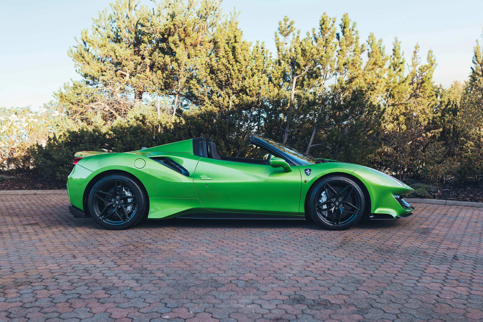 Verde Hy Kers Lucido Ferrari 488