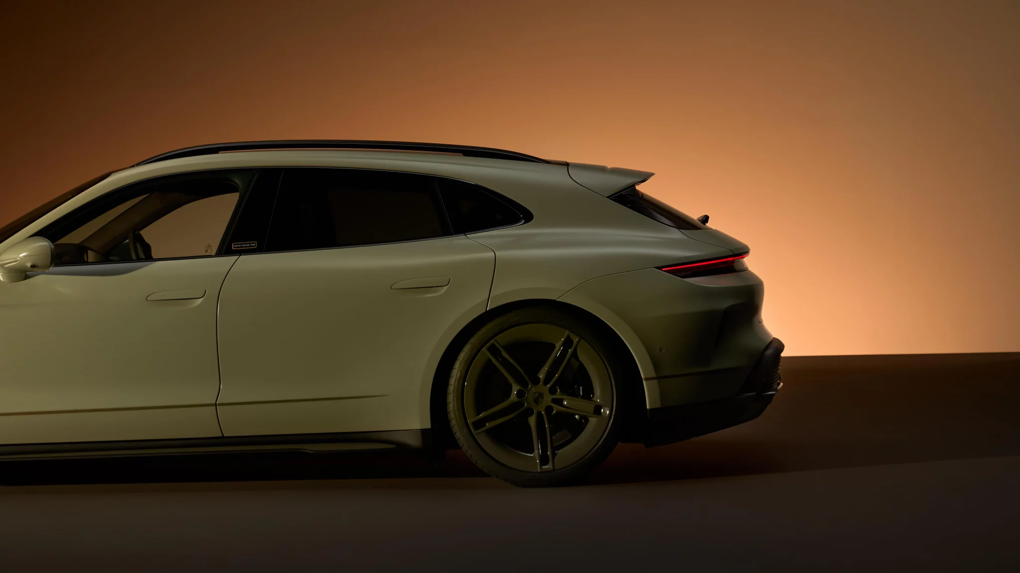 Greek Street Green Porsche Taycan