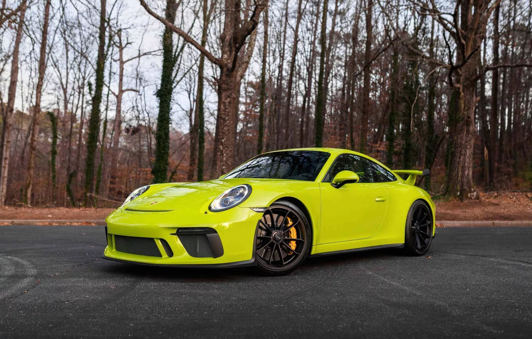 Light Green Porsche 911 GT3