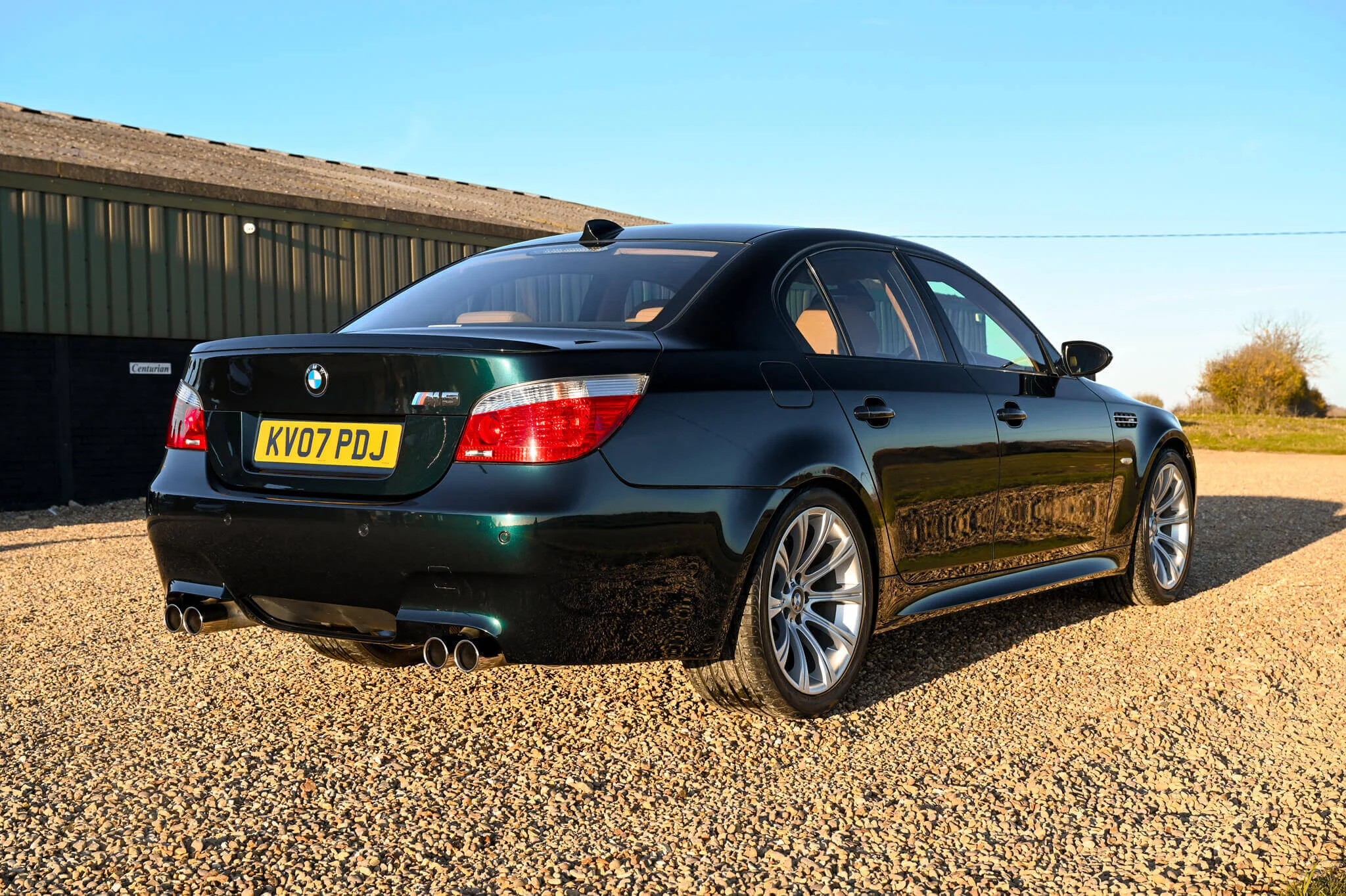 Malachite Green Dark BMW M5