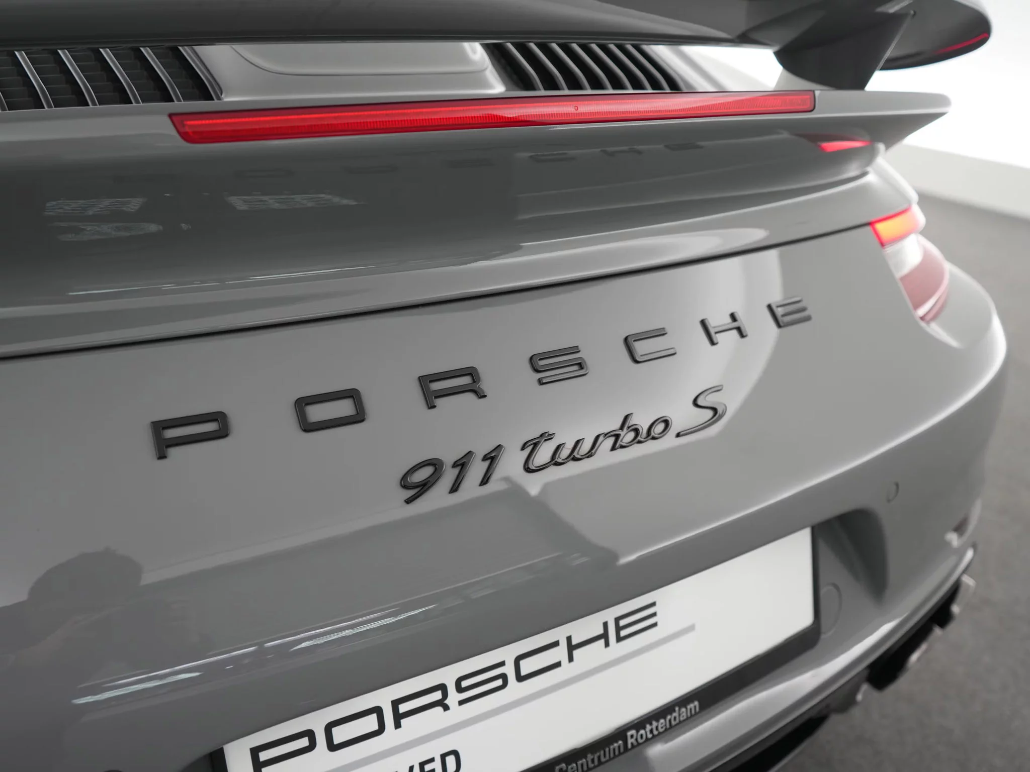 Nardo Grey Porsche 911 Turbo