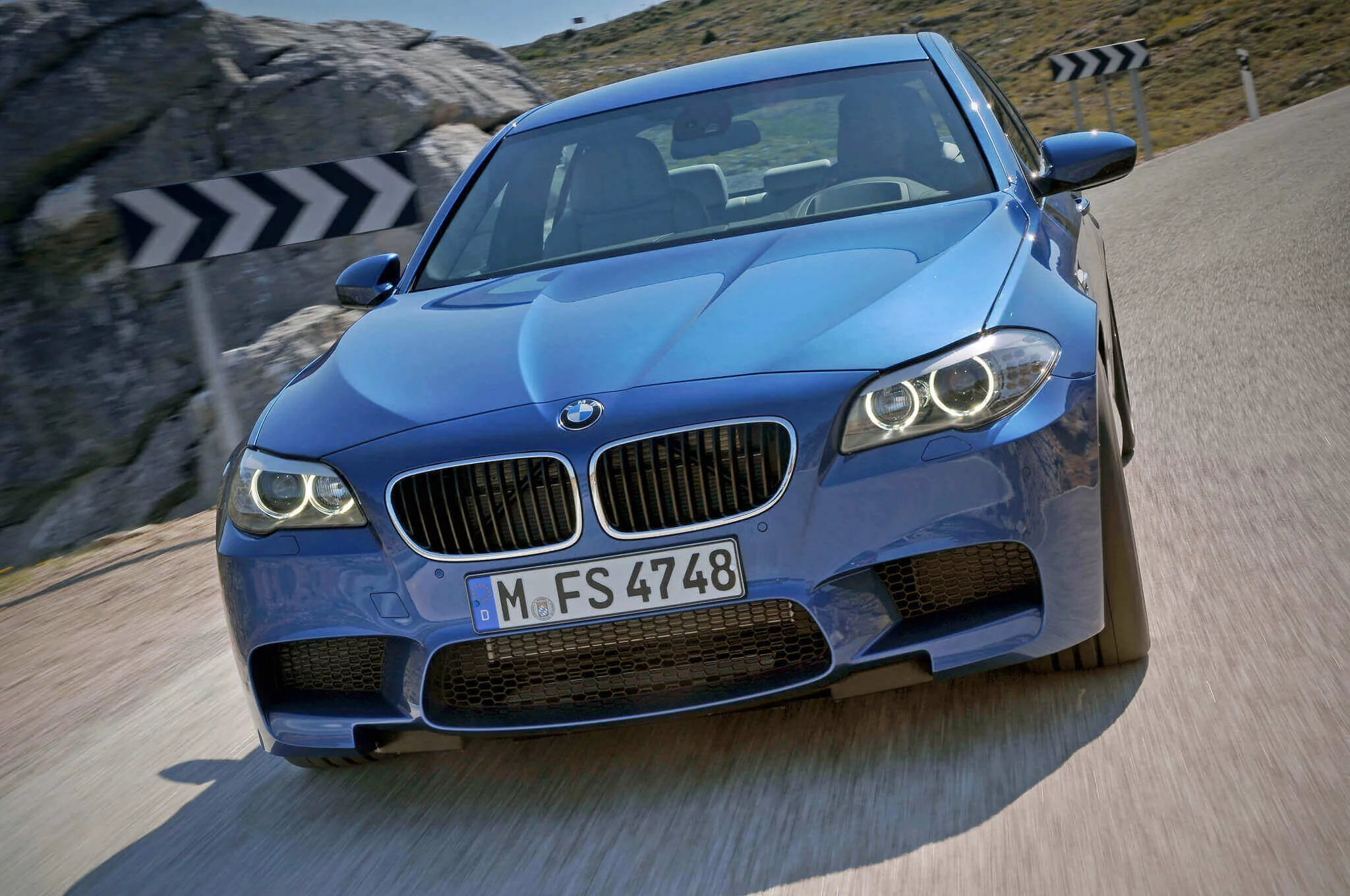 Monte Carlo Blue BMW M5