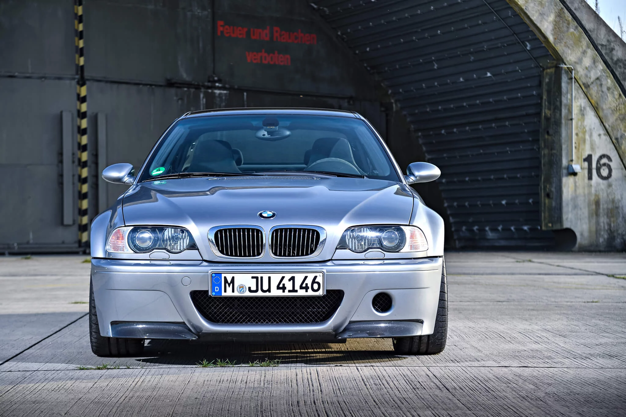 Silver Grey BMW M3