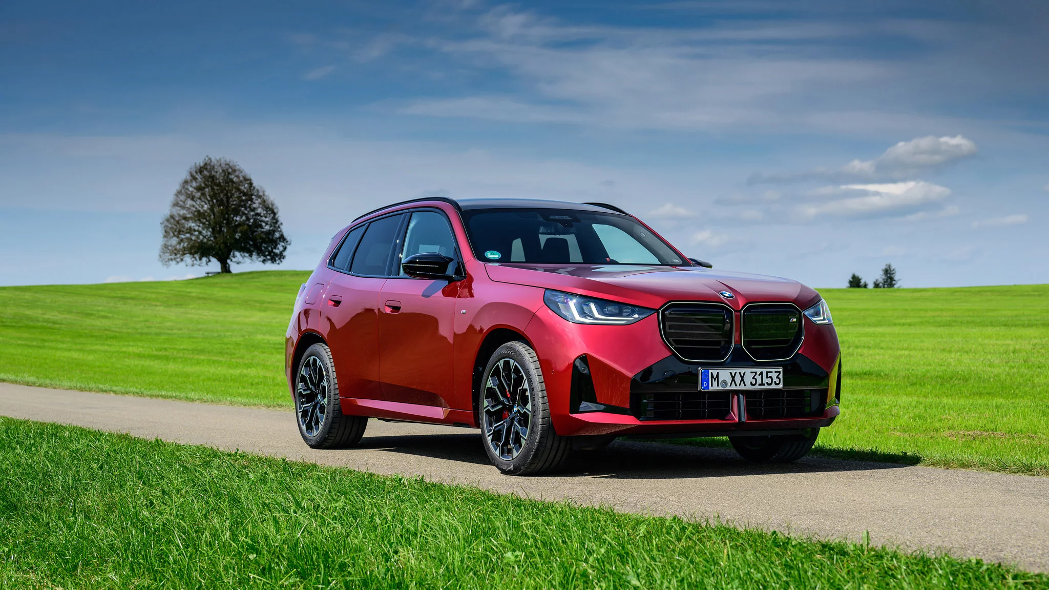 Fire Red BMW X3