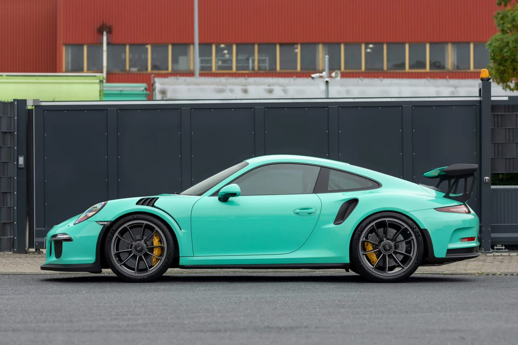 Mint Green Porsche 911 GT3 RS