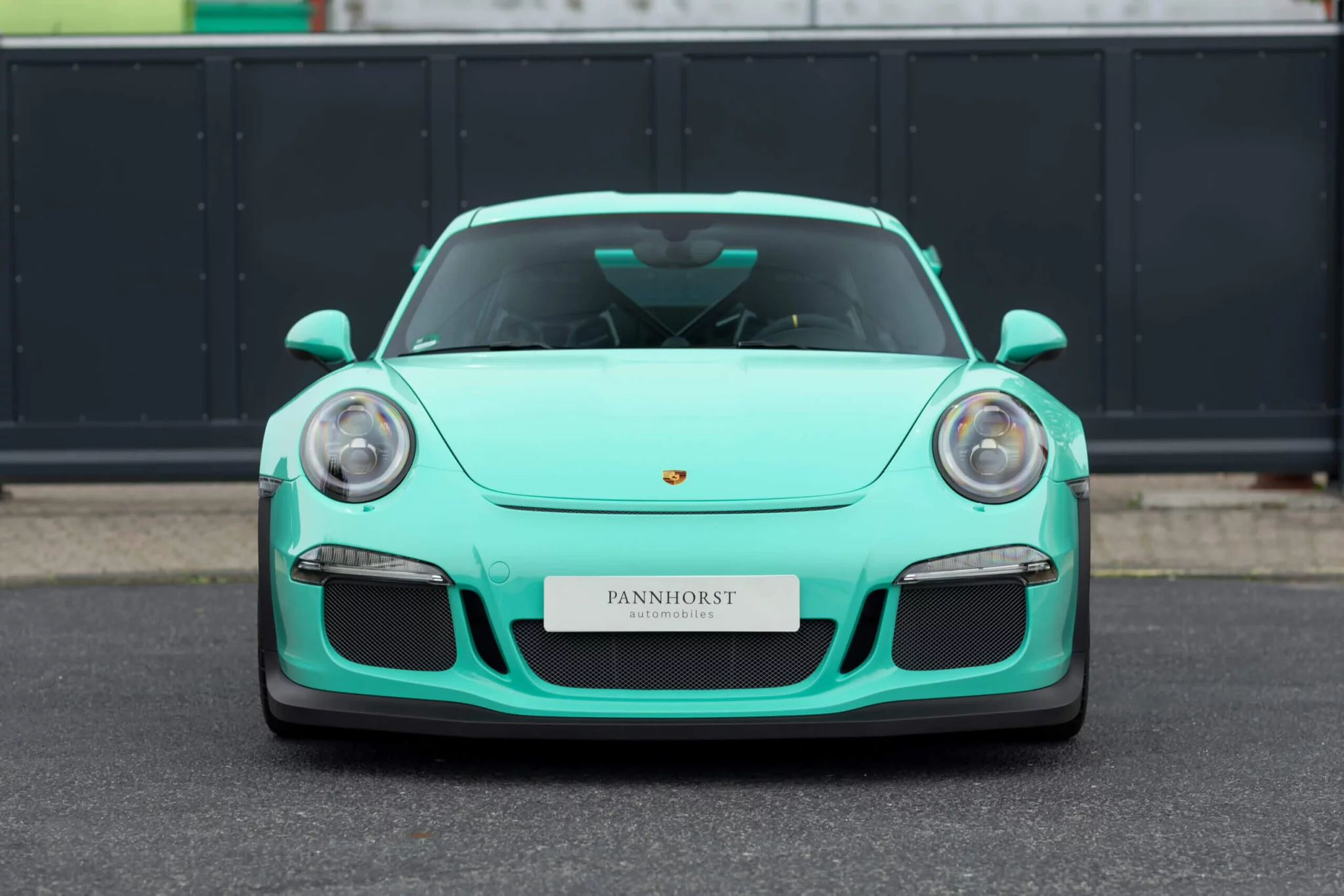 Mint Green Porsche 911 GT3 RS