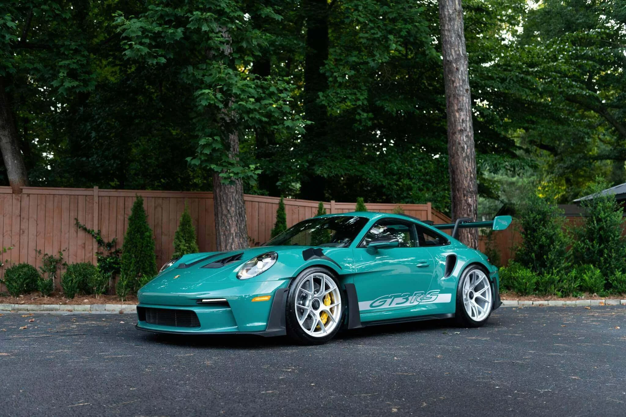 Smyrna Green Porsche 911 GT3 RS