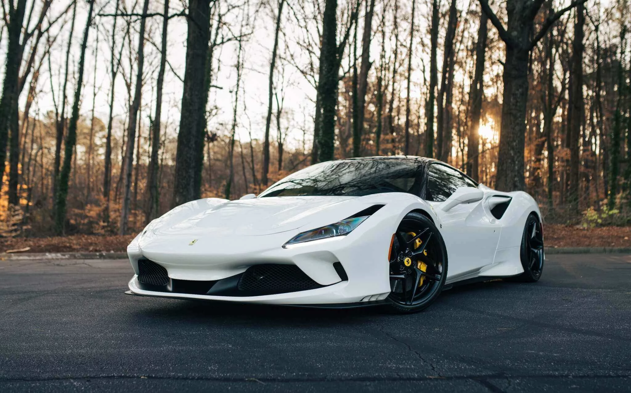 Bianco Avus Ferrari F8