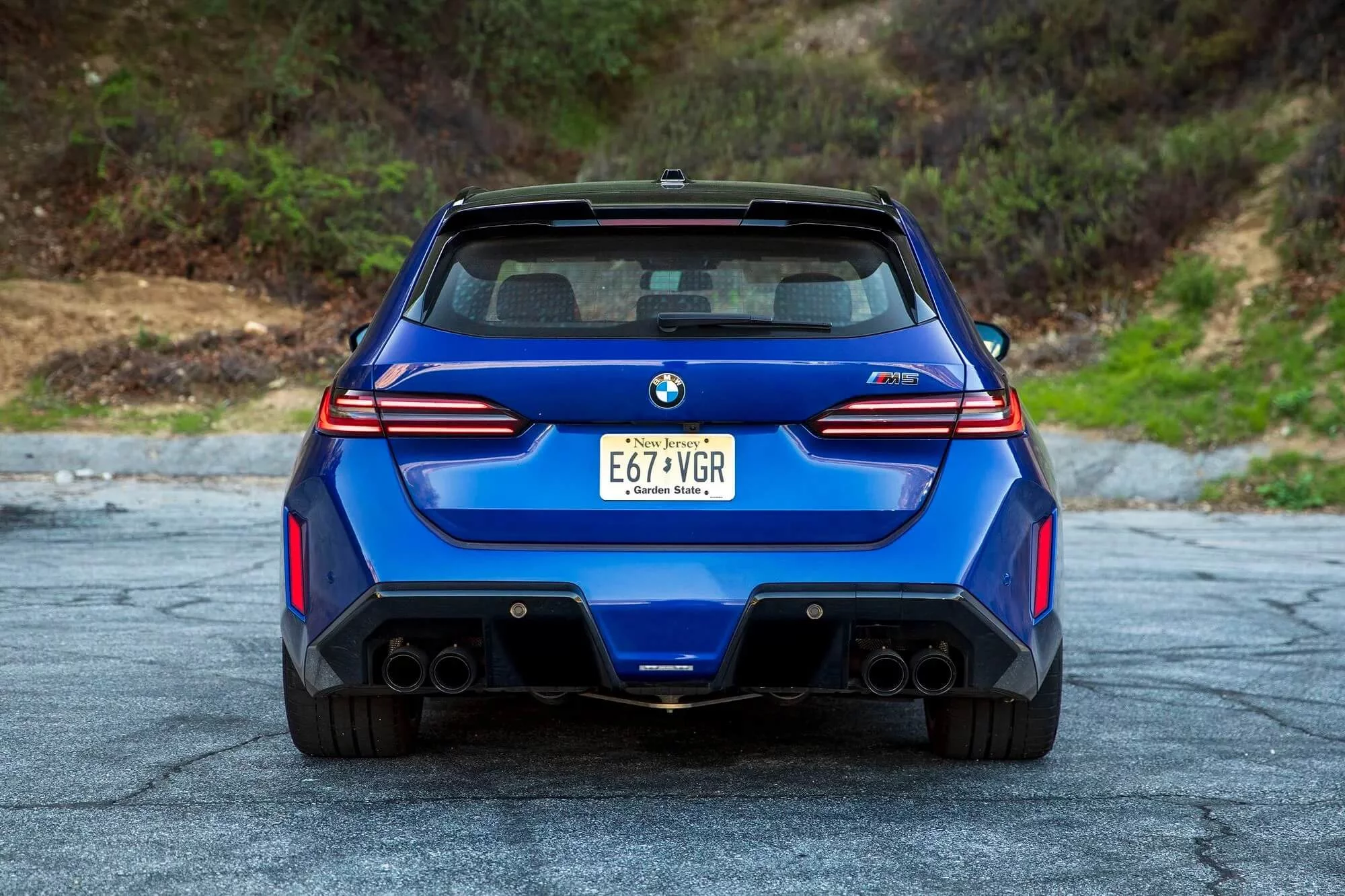 Marina Bay Blue BMW M5