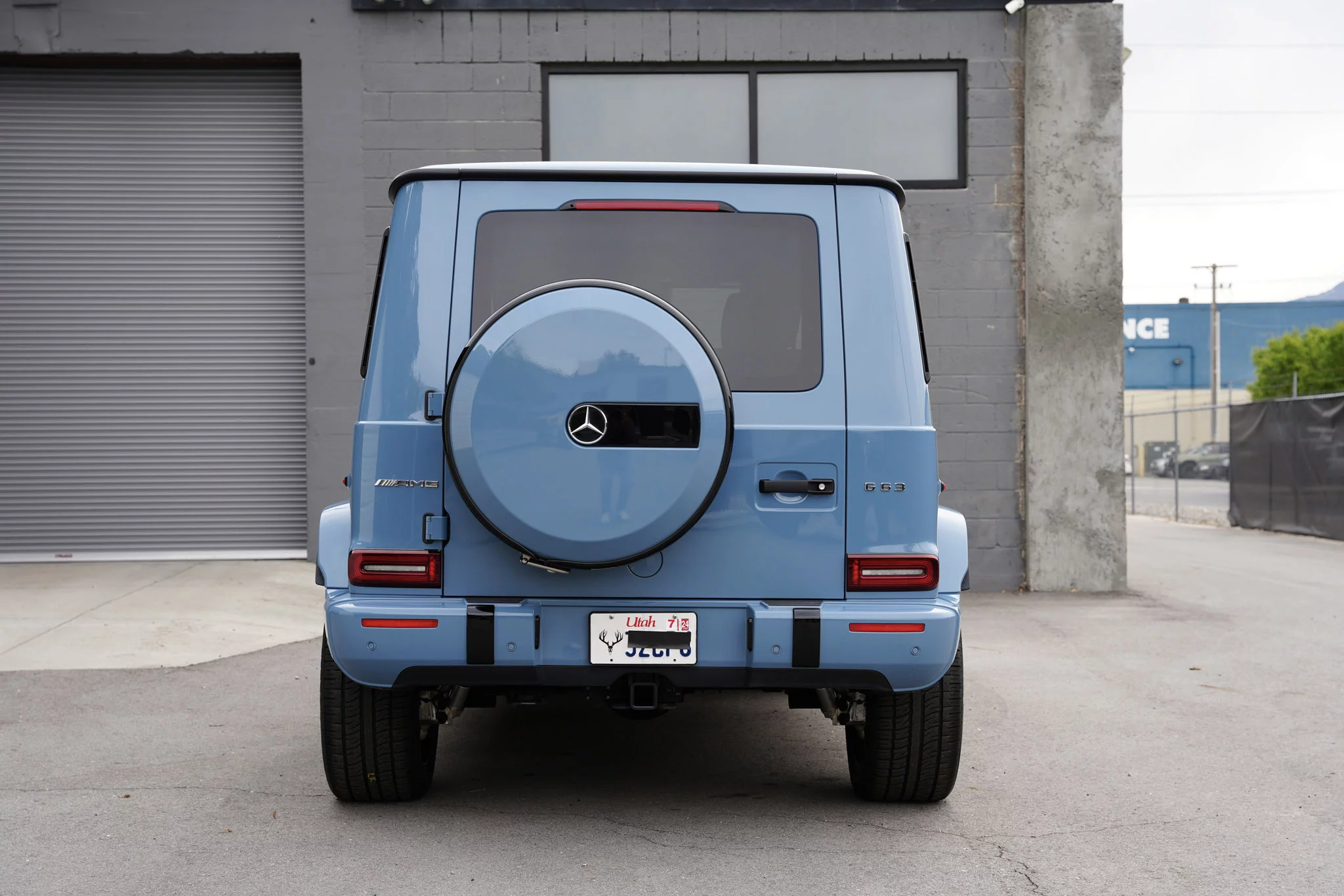 China Blue Mercedes-AMG G 63