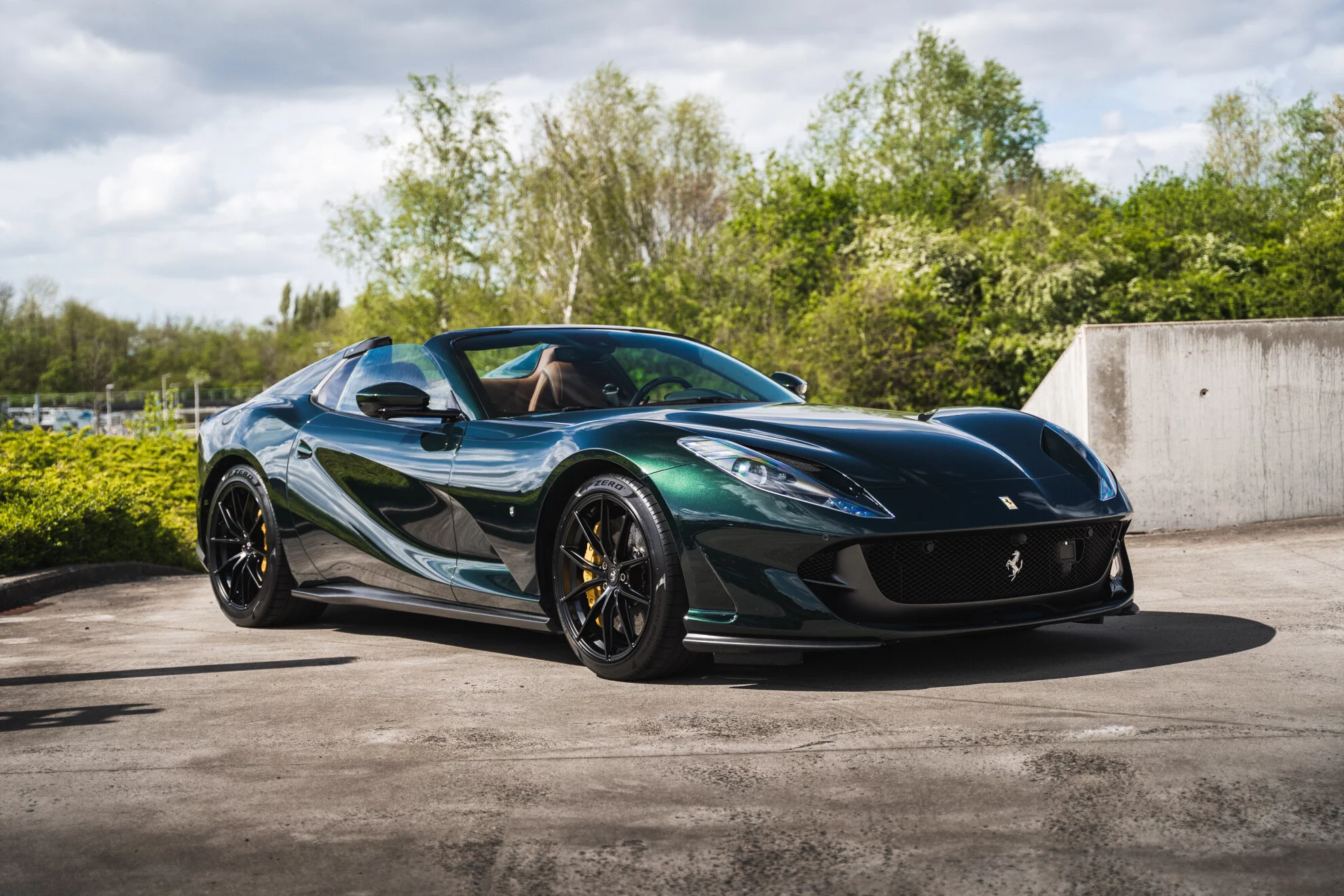 Verde Zeltweg Ferrari 812