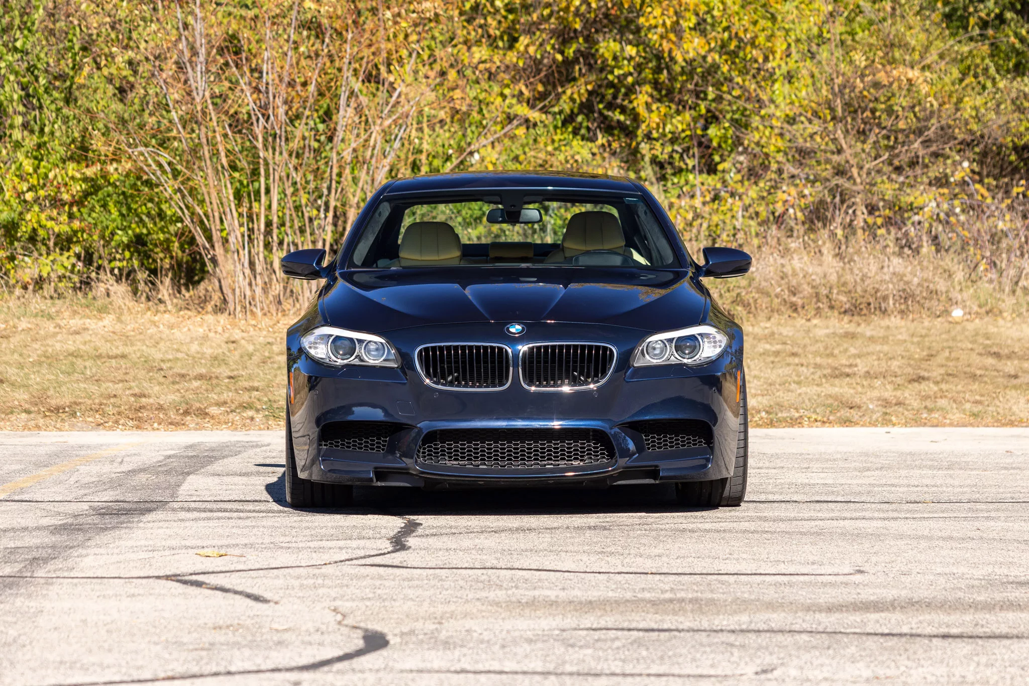 Imperial Blue BMW M5